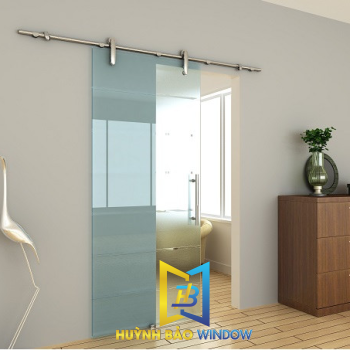 Kính Cường Lực Cửa 1 Cánh Mẫu 02