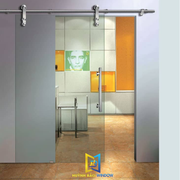 Kính Cường Lực Cửa 1 Cánh Mẫu 03
