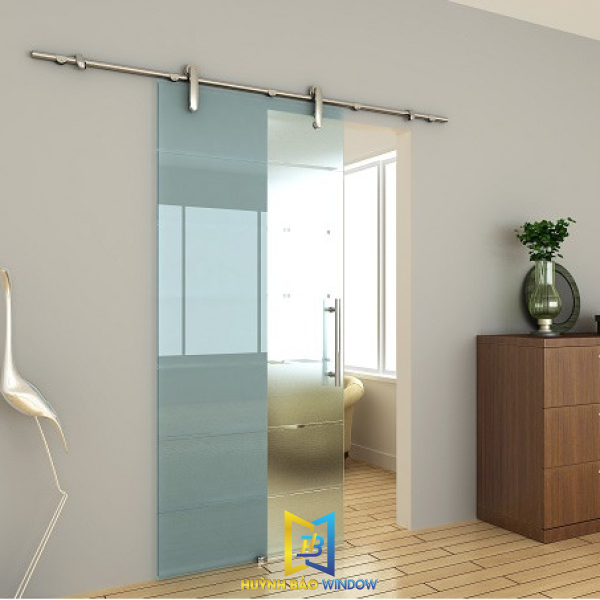 Kính Cường Lực Cửa 1 Cánh Mẫu 02