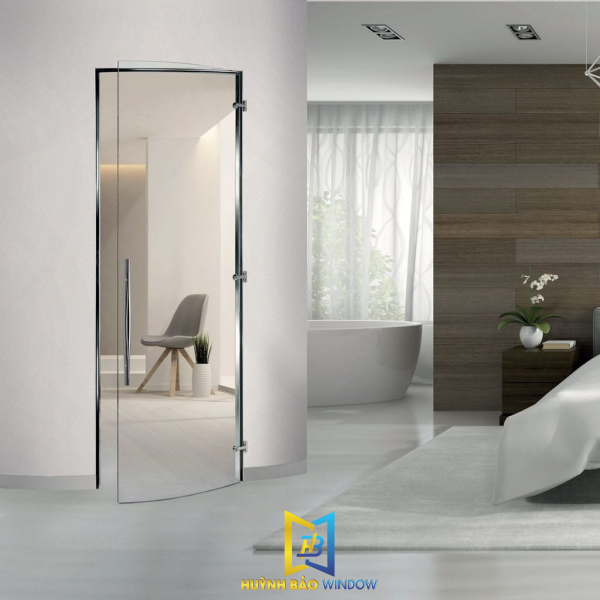 Kính Cường Lực Cửa 1 Cánh Mẫu 01