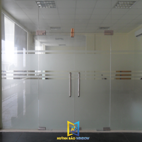 Kính Cường Lực Cửa 2 Cánh Mẫu 04